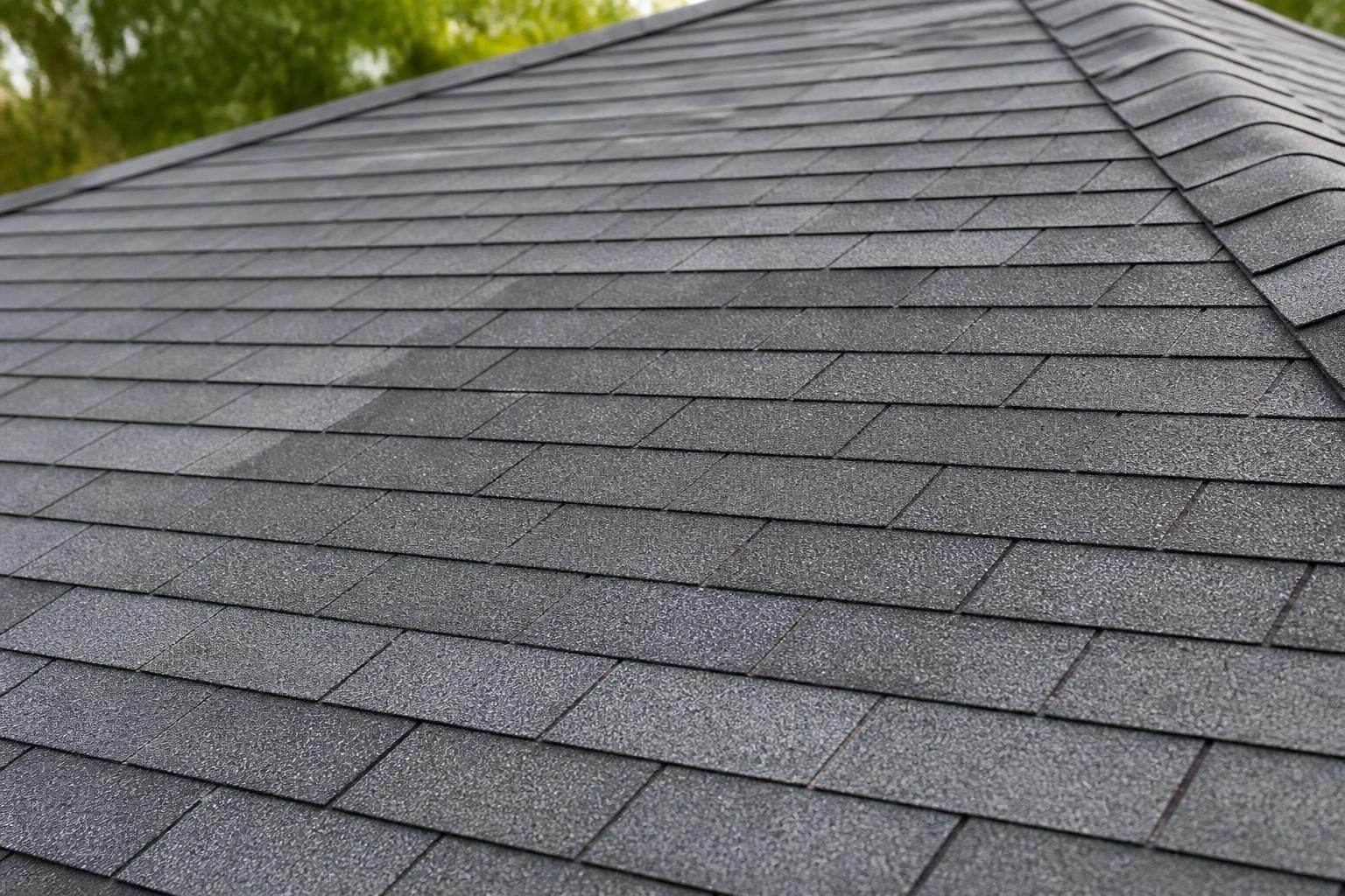 Repaired roof section blended cleanly into the finished surface.